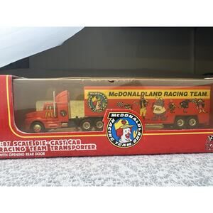 McDonalds Racing Team Transporter 1:87 Scale Die-Cast Truck - Racing Champions